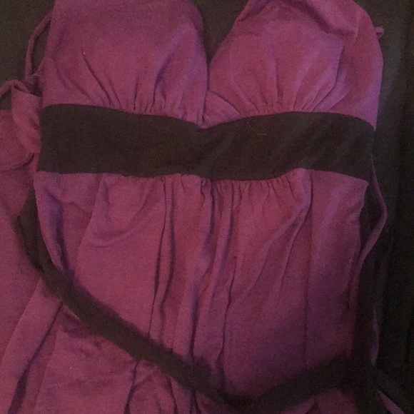 BabyDoll My Michelle Deep V-Neck Dress - Picture 4 of 6